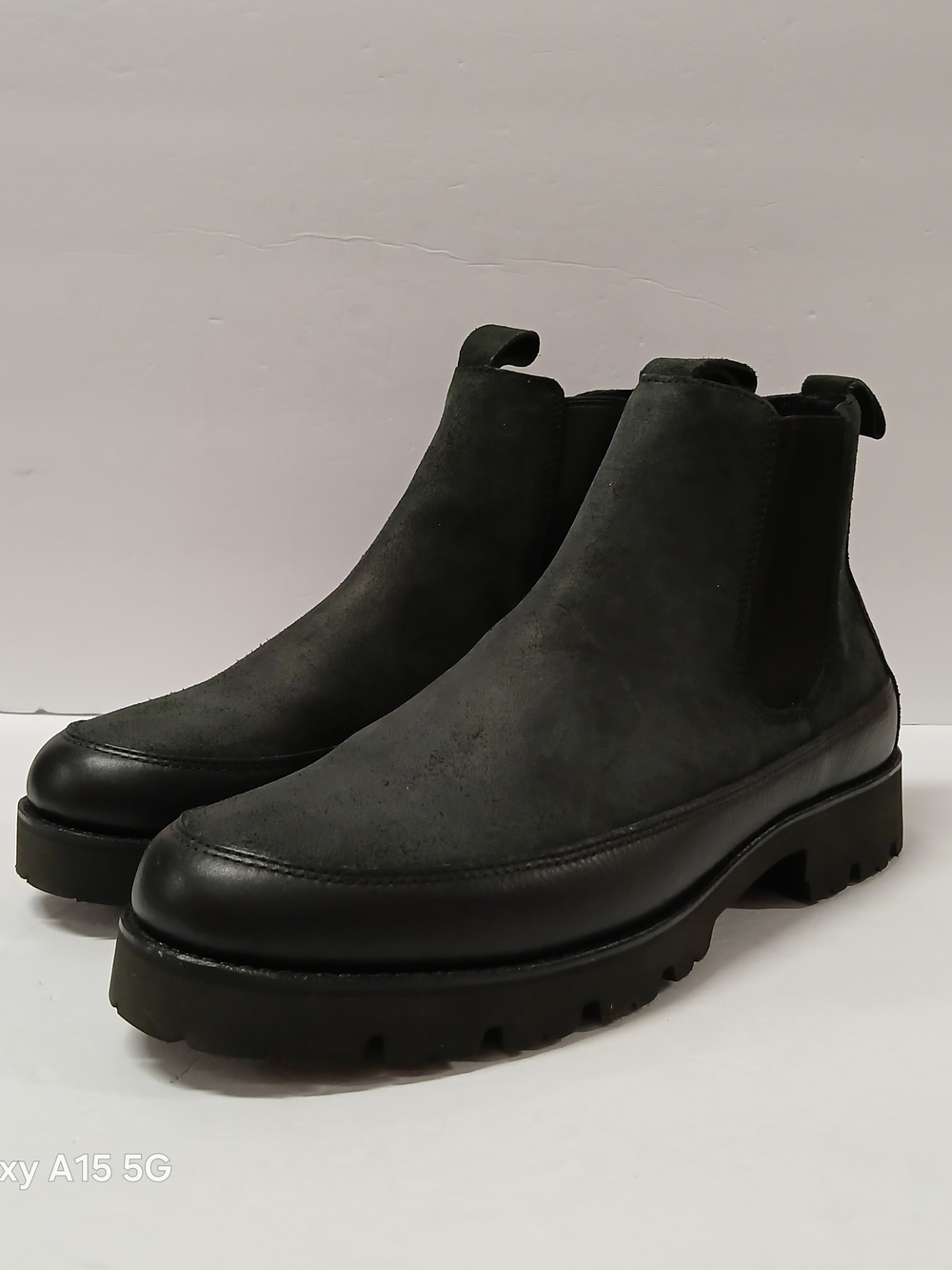 G.H Bass Ranger Chelsea Boot Men's New 11 D Black Leather